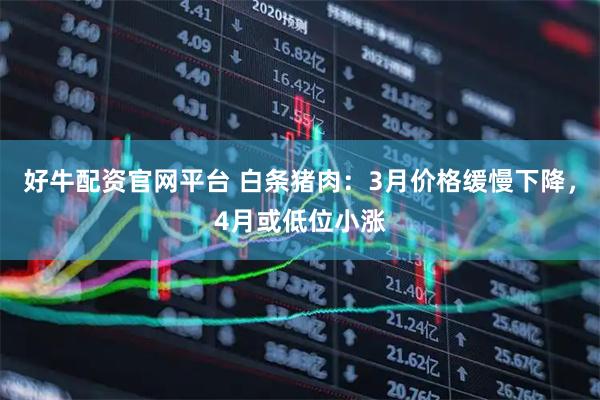 好牛配资官网平台 白条猪肉：3月价格缓慢下降，4月或低位小涨